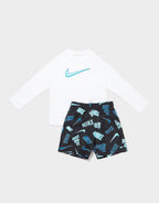Swim Long Sleeve Top & Shorts Set Children's