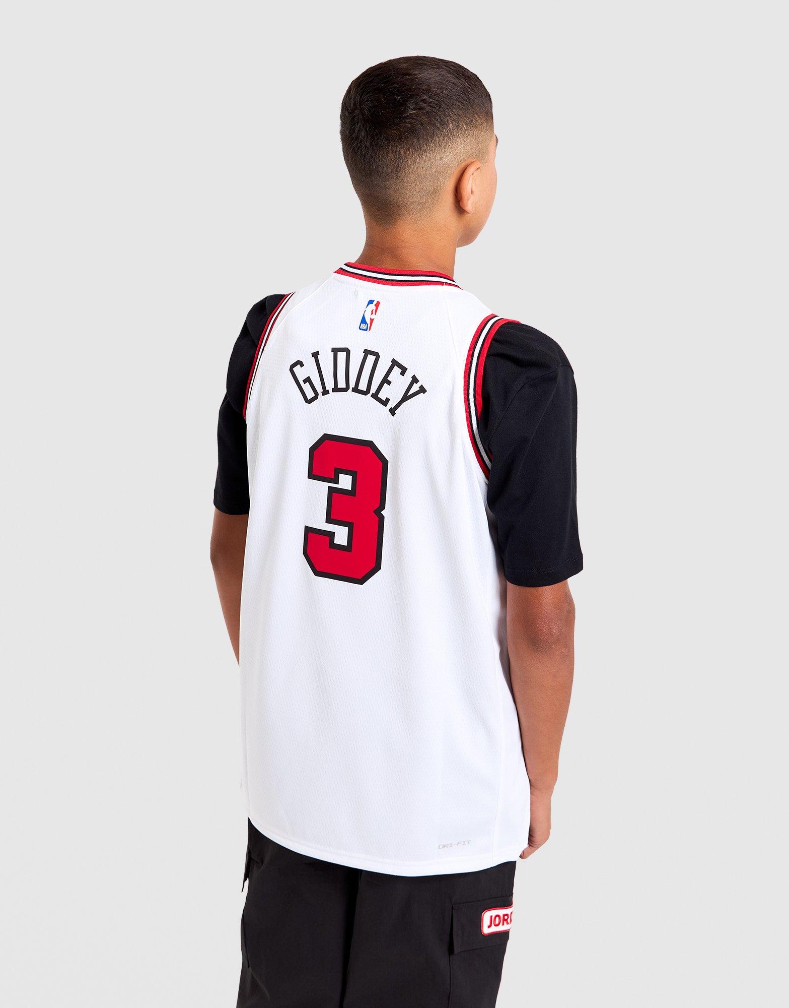 Chicago Bulls Giddey Association Jersey Junior's