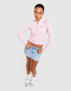 Jersey Full-Zip Hoodie