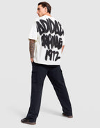 Airbrush Logo Typography T-Shirt