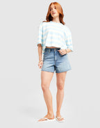 Stripe Crop T-Shirt