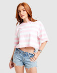 Stripe Crop T-Shirt