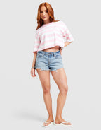 Stripe Crop T-Shirt