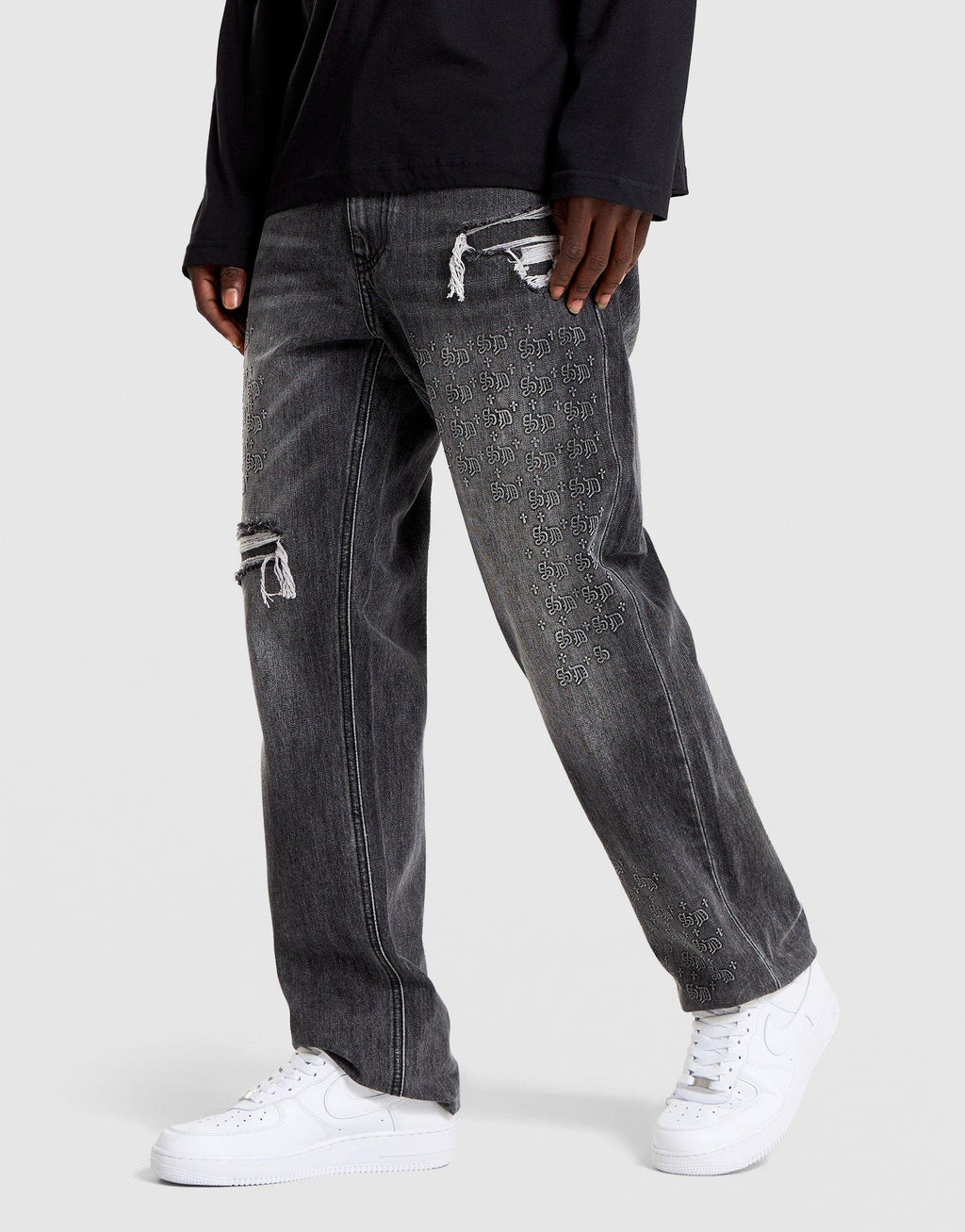 Distressed Jeans
