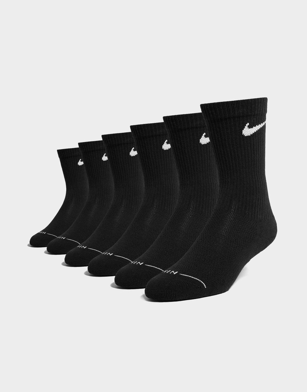 Elevated Swoosh Crew Socks (6 Pack)