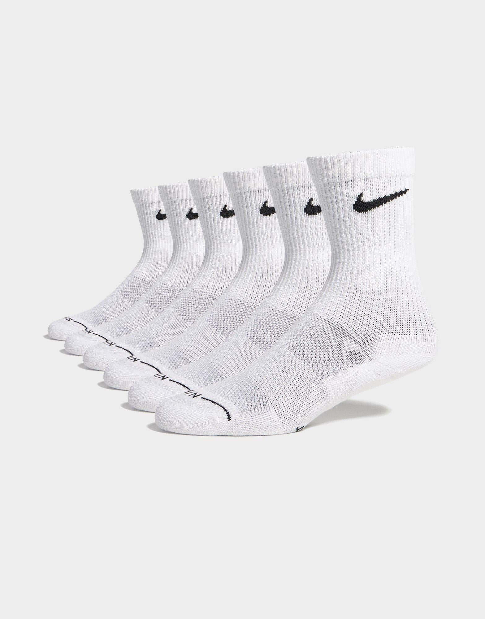 Elevated Swoosh Crew Socks (6 Pack)