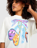 Shoelace Oversized T-Shirt