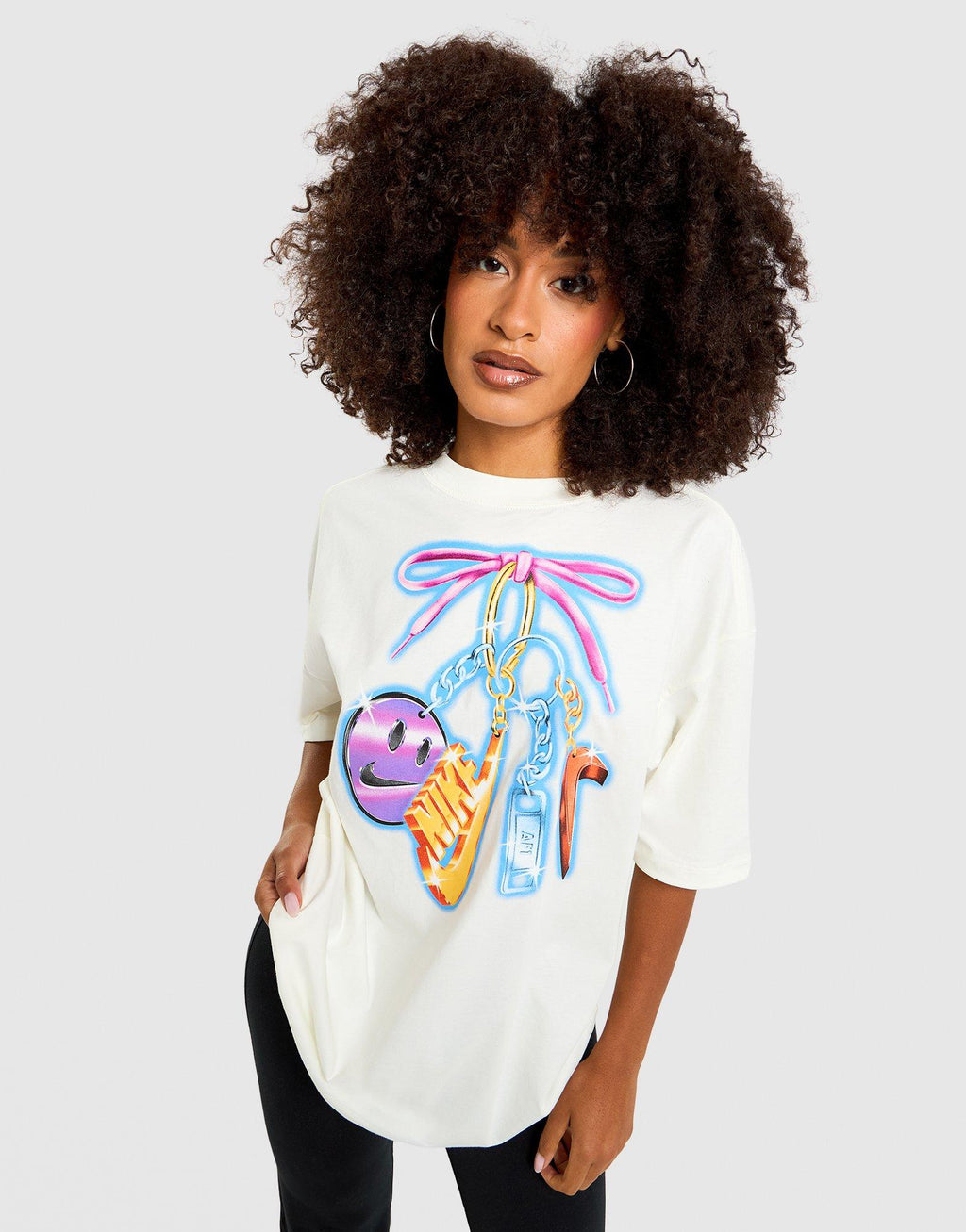 Shoelace Oversized T-Shirt
