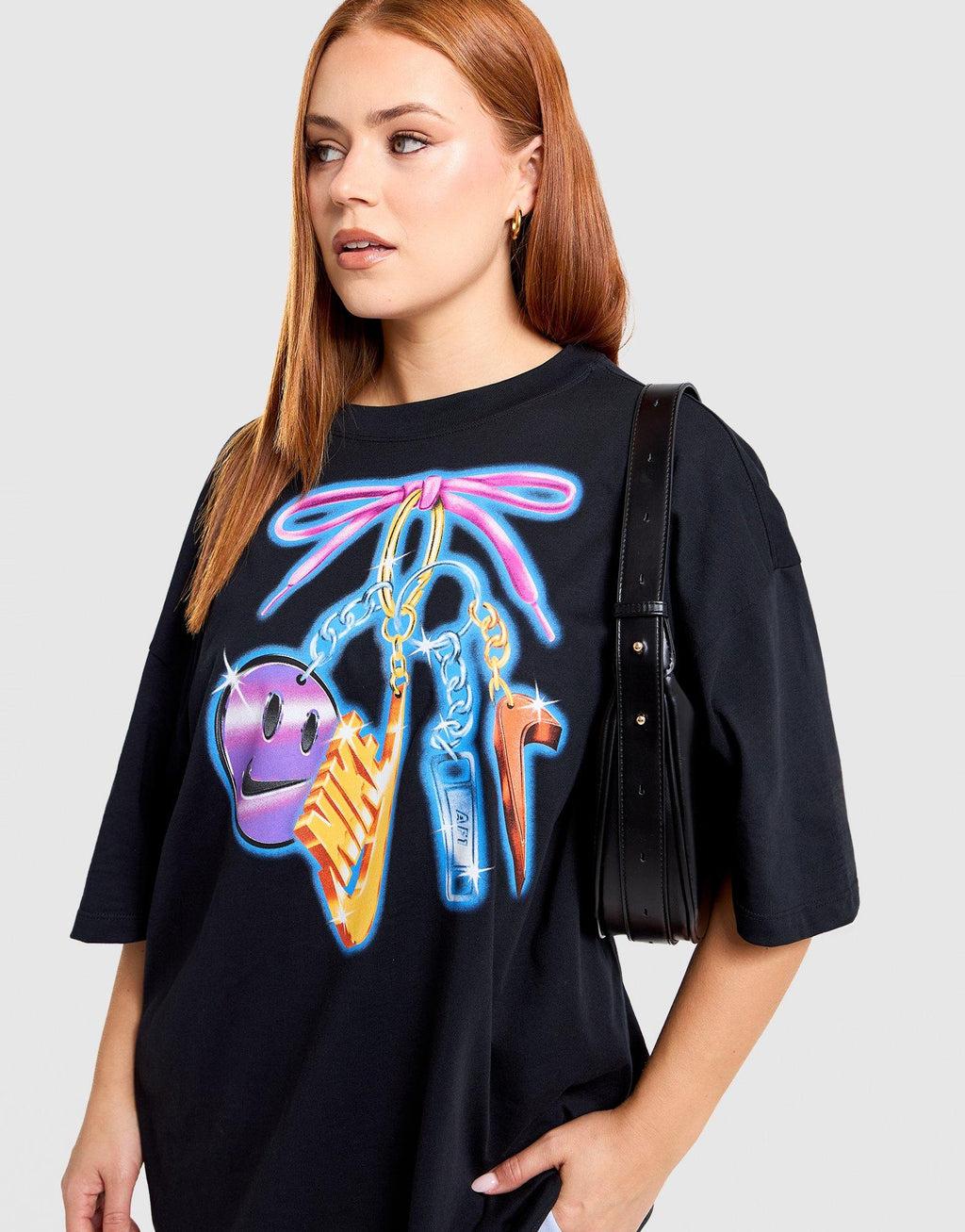 Shoelace Oversized T-Shirt