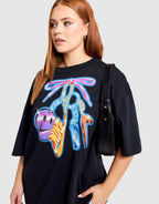 Shoelace Oversized T-Shirt