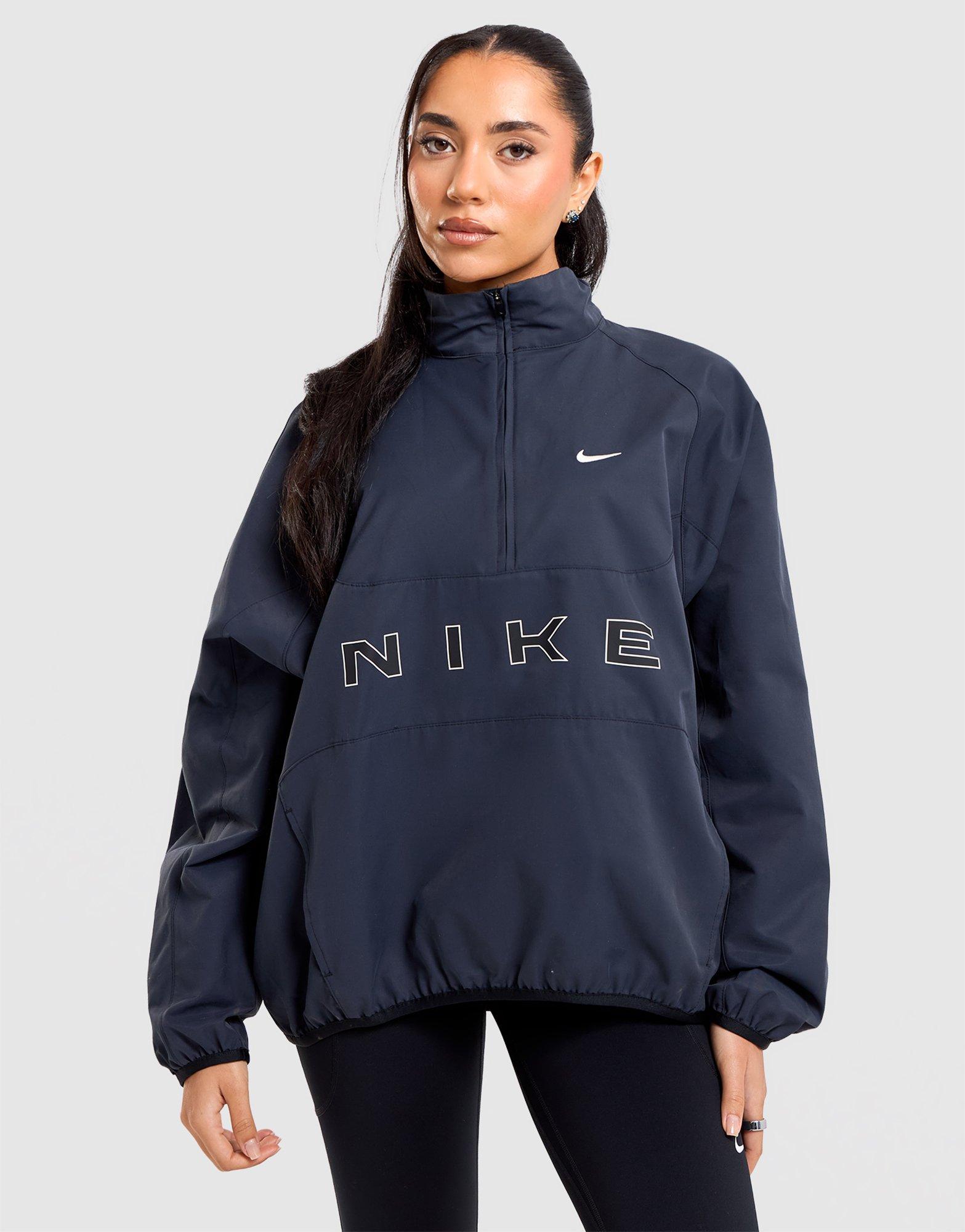 1/2 Zip Woven Track Top