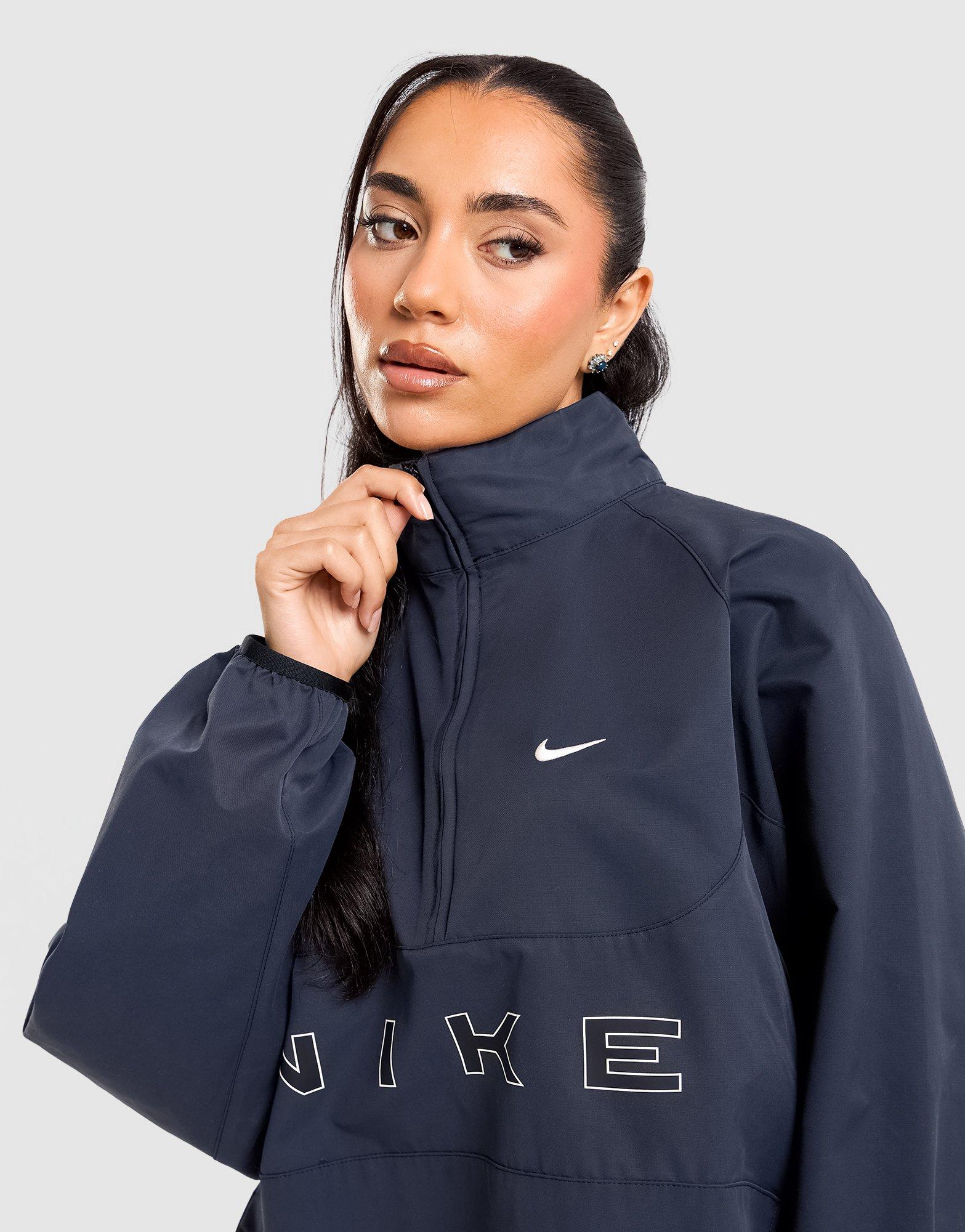 1/2 Zip Woven Track Top