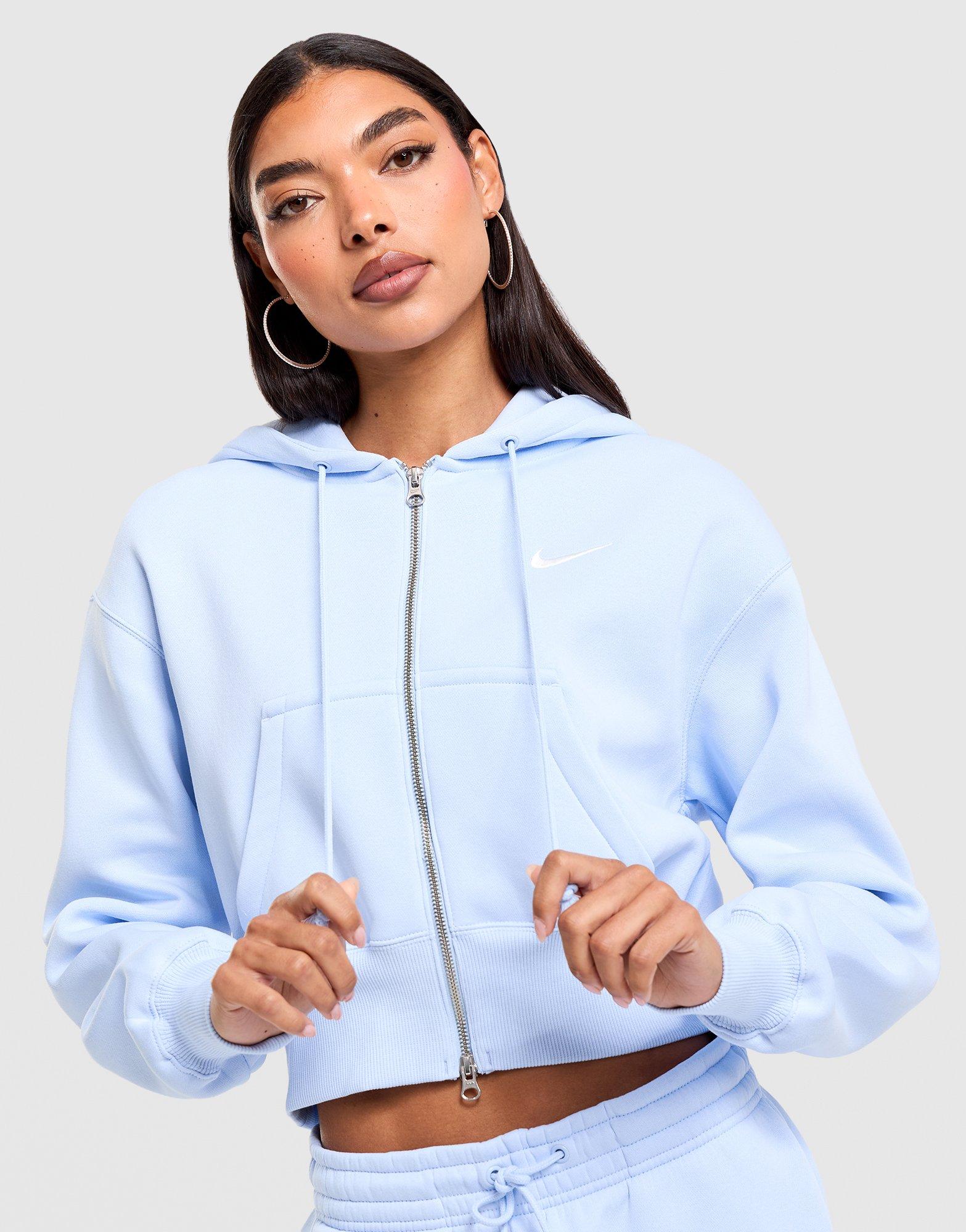 Trend Crop Full-Zip Hoodie