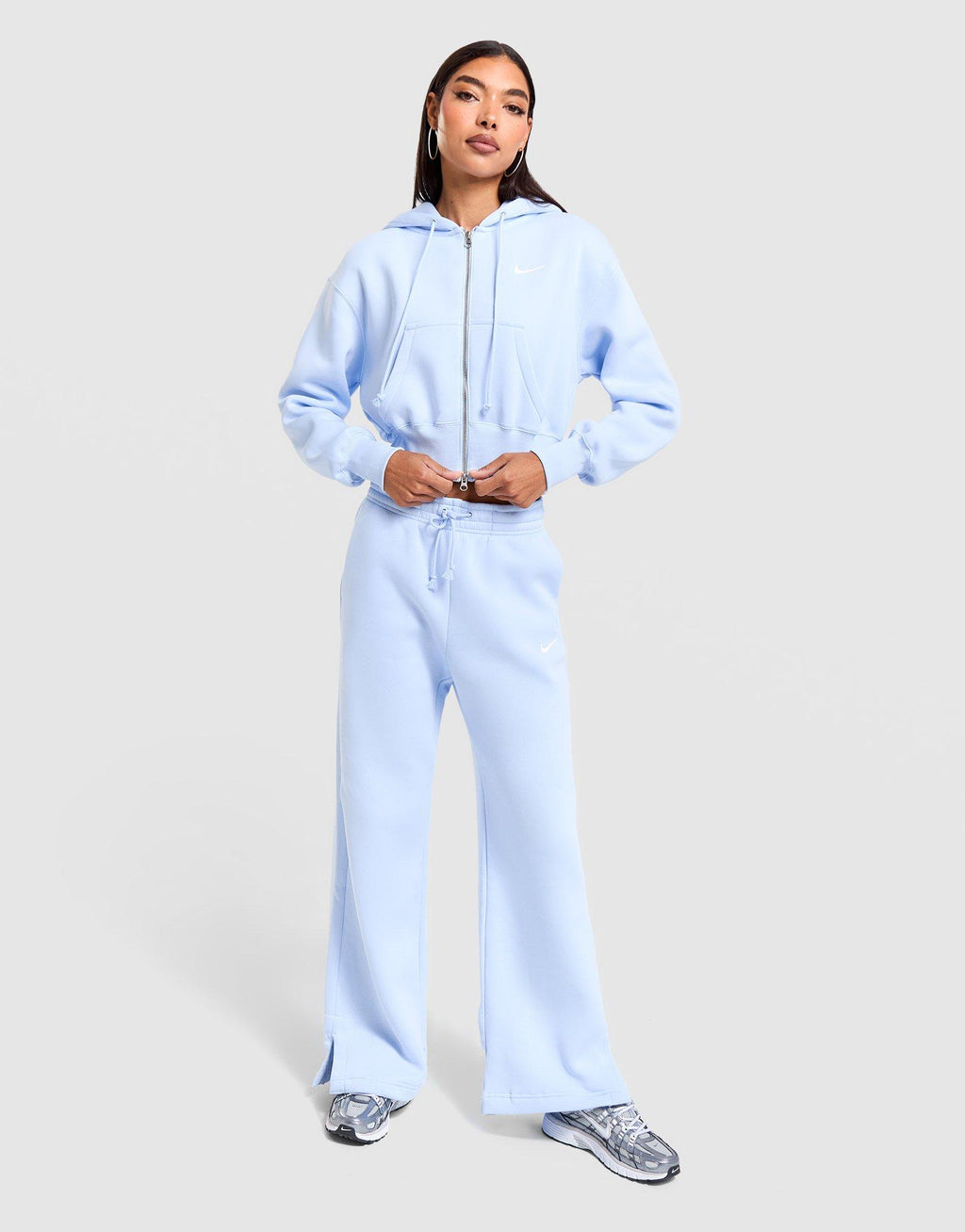 Trend Crop Full-Zip Hoodie
