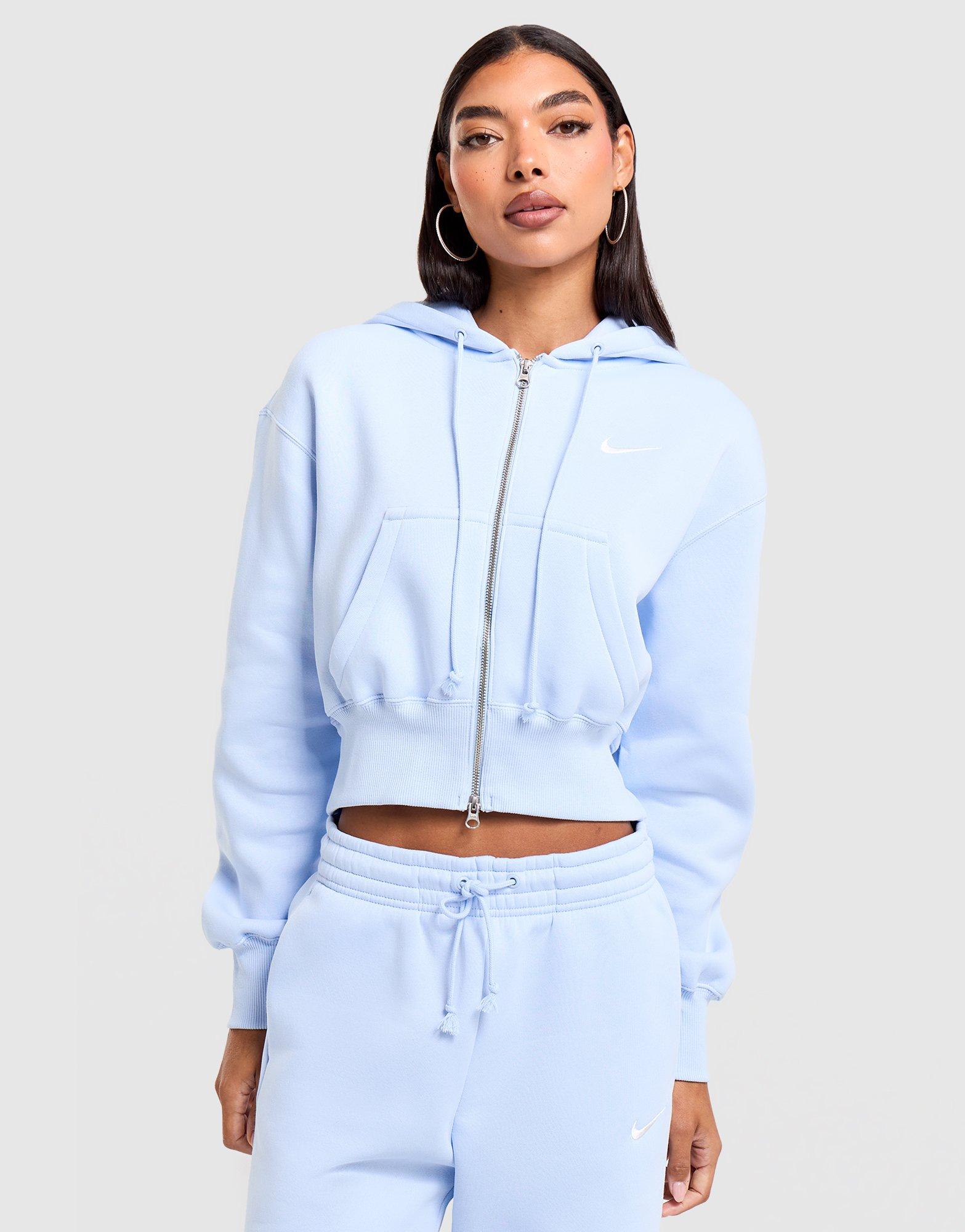 Trend Crop Full-Zip Hoodie