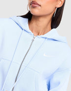 Trend Crop Full-Zip Hoodie