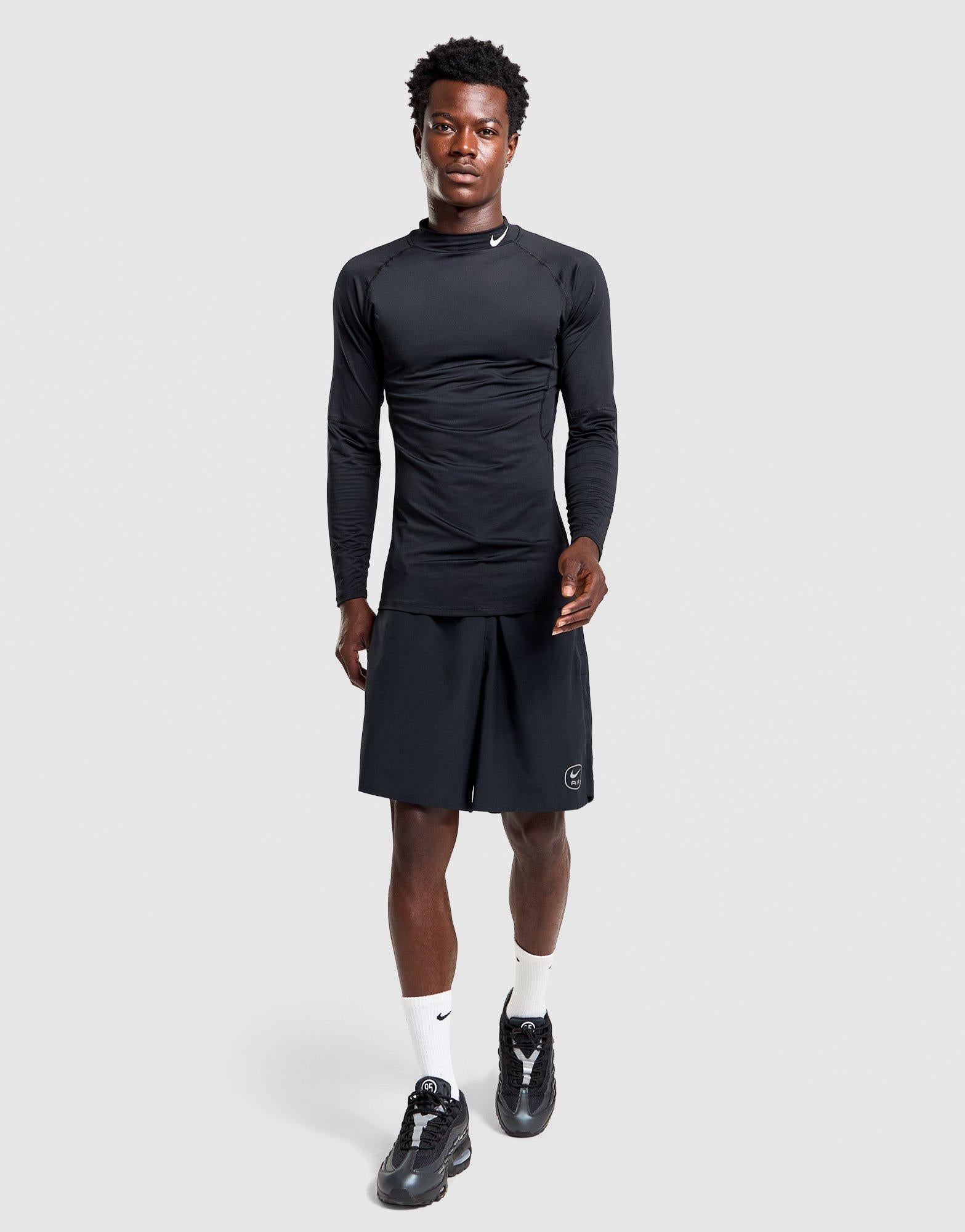 Pro Dri-FIT Mock-Neck Long-Sleeve Top