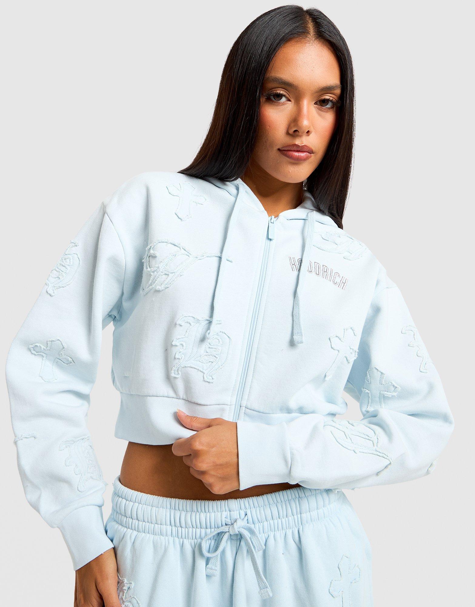Mist Oversized Full-Zip Hoodie