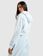 Mist Oversized Full-Zip Hoodie