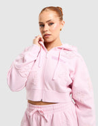 Mist Oversized Full-Zip Hoodie