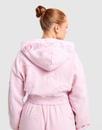 Mist Oversized Full-Zip Hoodie