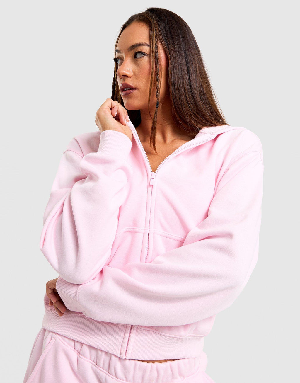 Cozy Fleece Full-Zip Hoodie
