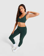 PureLuxe Longline Sports Bra