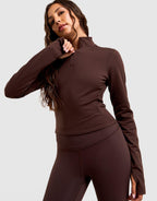 1/2 Zip Cold Weather Track Top