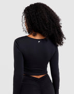 Airlite Cutout Long Sleeve Top