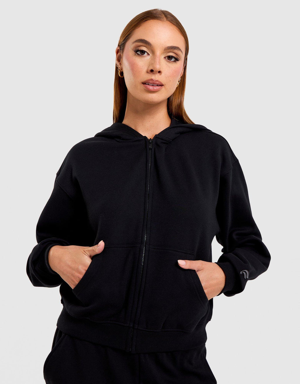 Cozy Fleece Full-Zip Hoodie