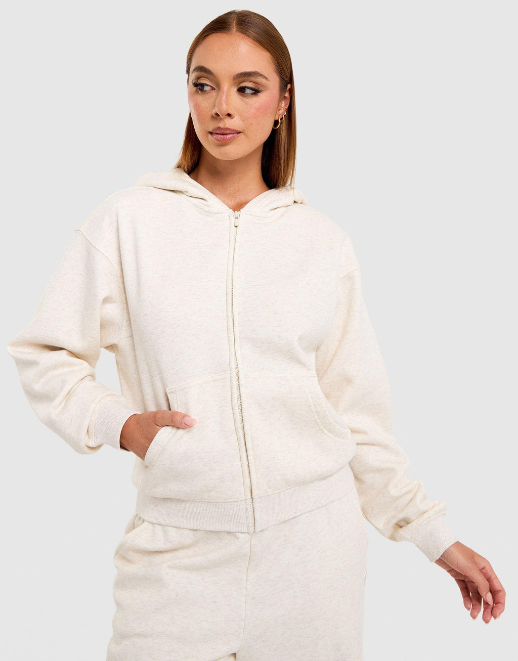 Cozy Fleece Full-Zip Hoodie