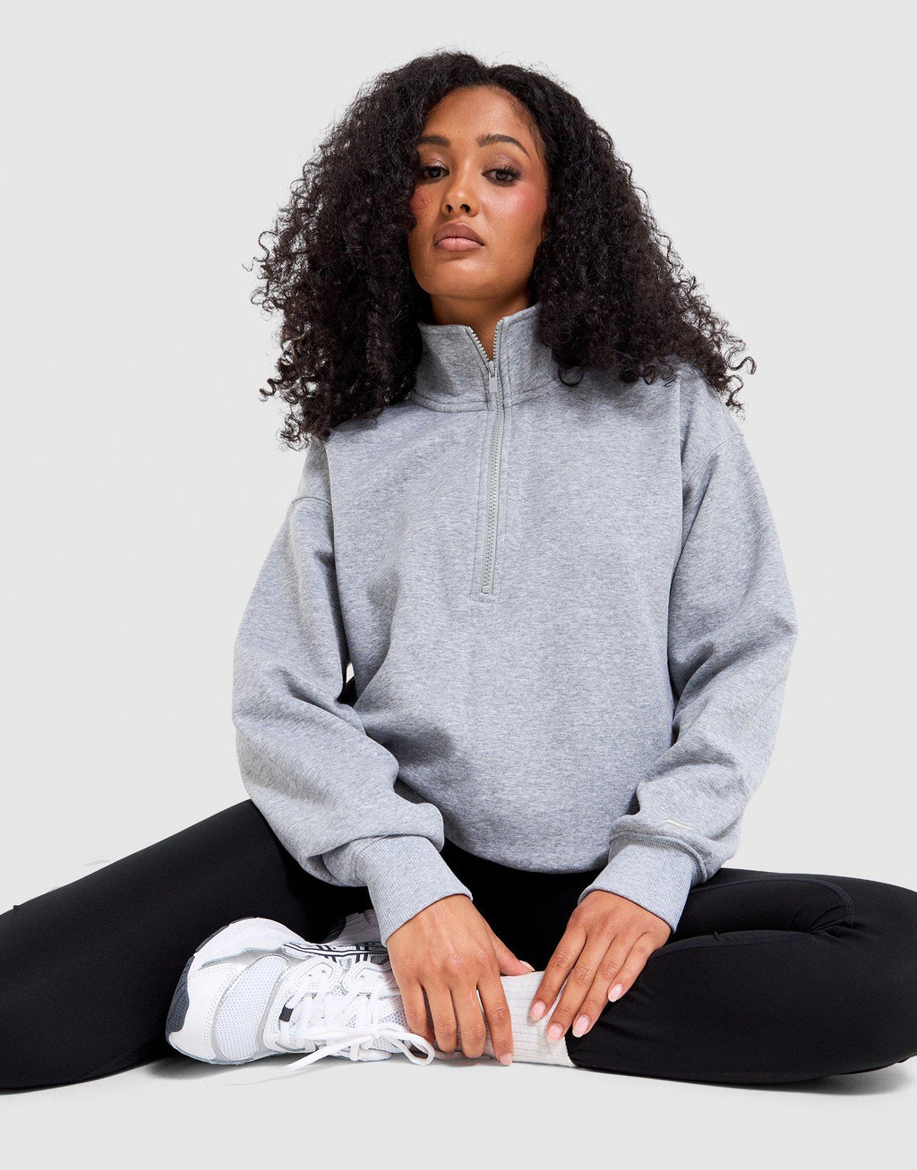 Cozy Fleece Half-Zip Track Top