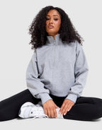 Cozy Fleece Half-Zip Track Top