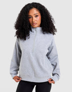 Cozy Fleece Half-Zip Track Top