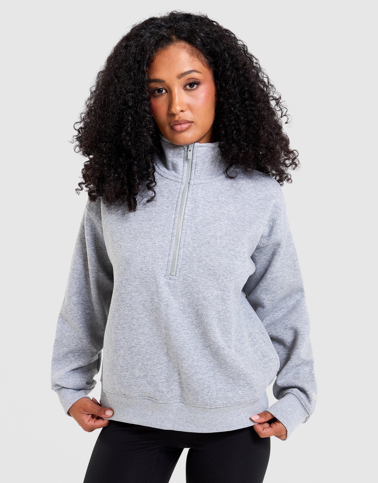 Cozy Fleece Half-Zip Track Top