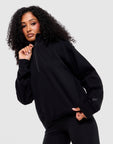 Cozy Fleece Half-Zip Track Top