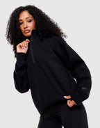 Cozy Fleece Half-Zip Track Top