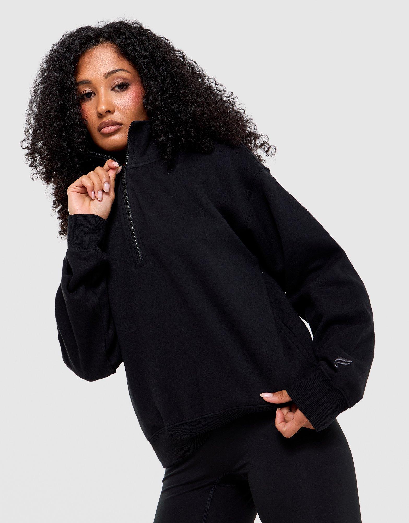 Cozy Fleece Half-Zip Track Top