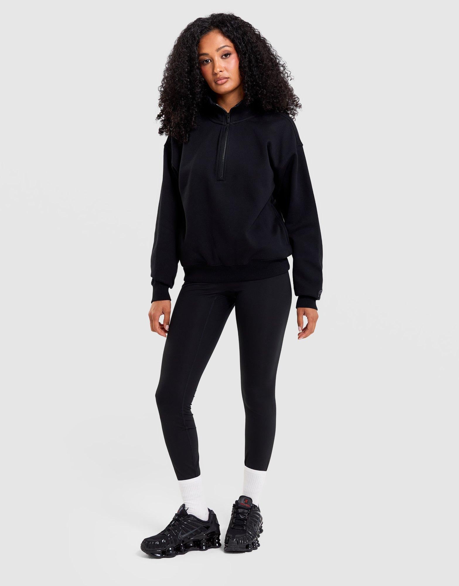 Cozy Fleece Half-Zip Track Top