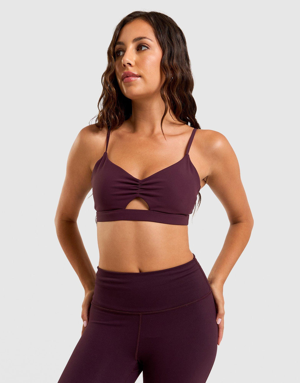 PureLuxe Cutout Sports Bra