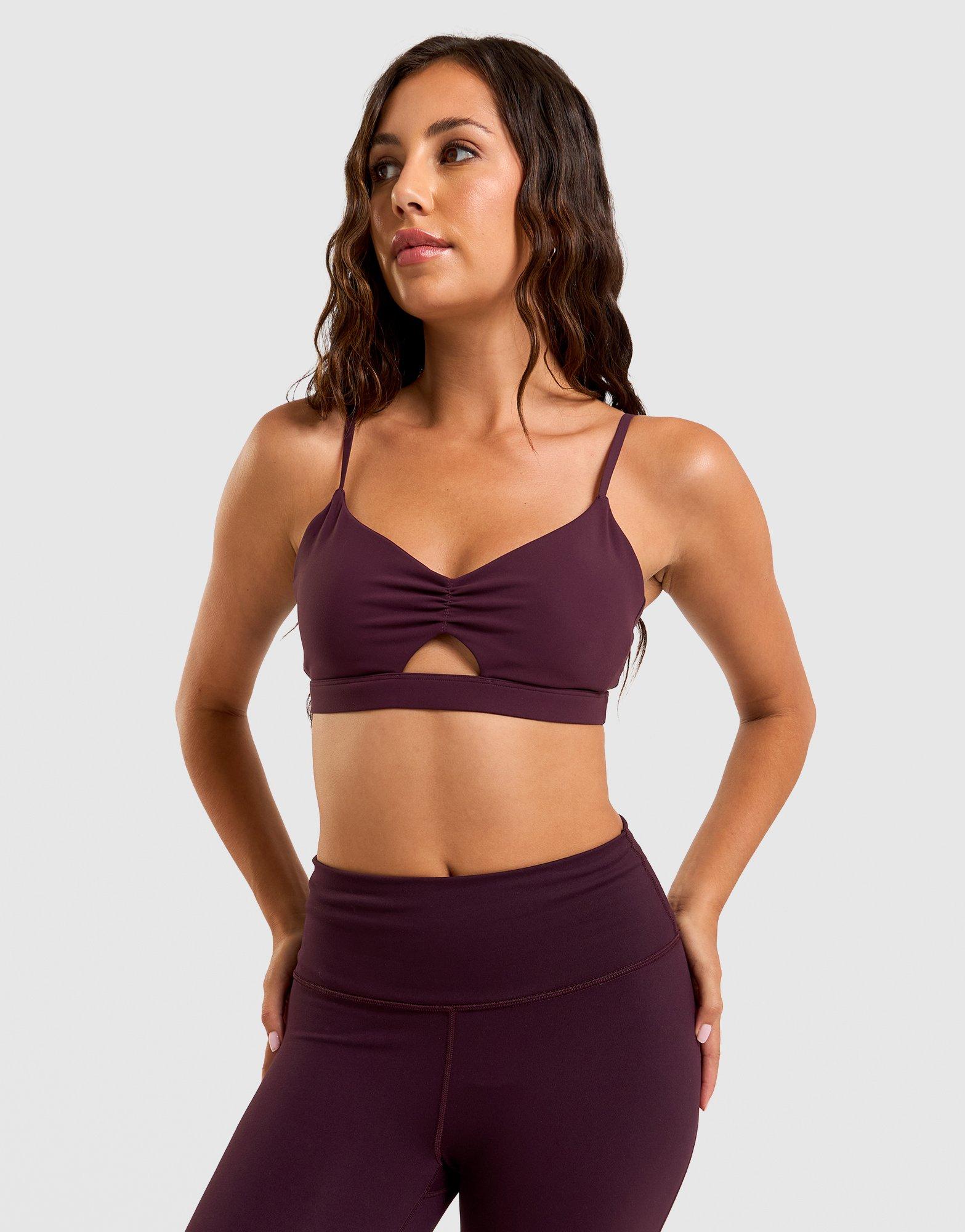 PureLuxe Cutout Sports Bra