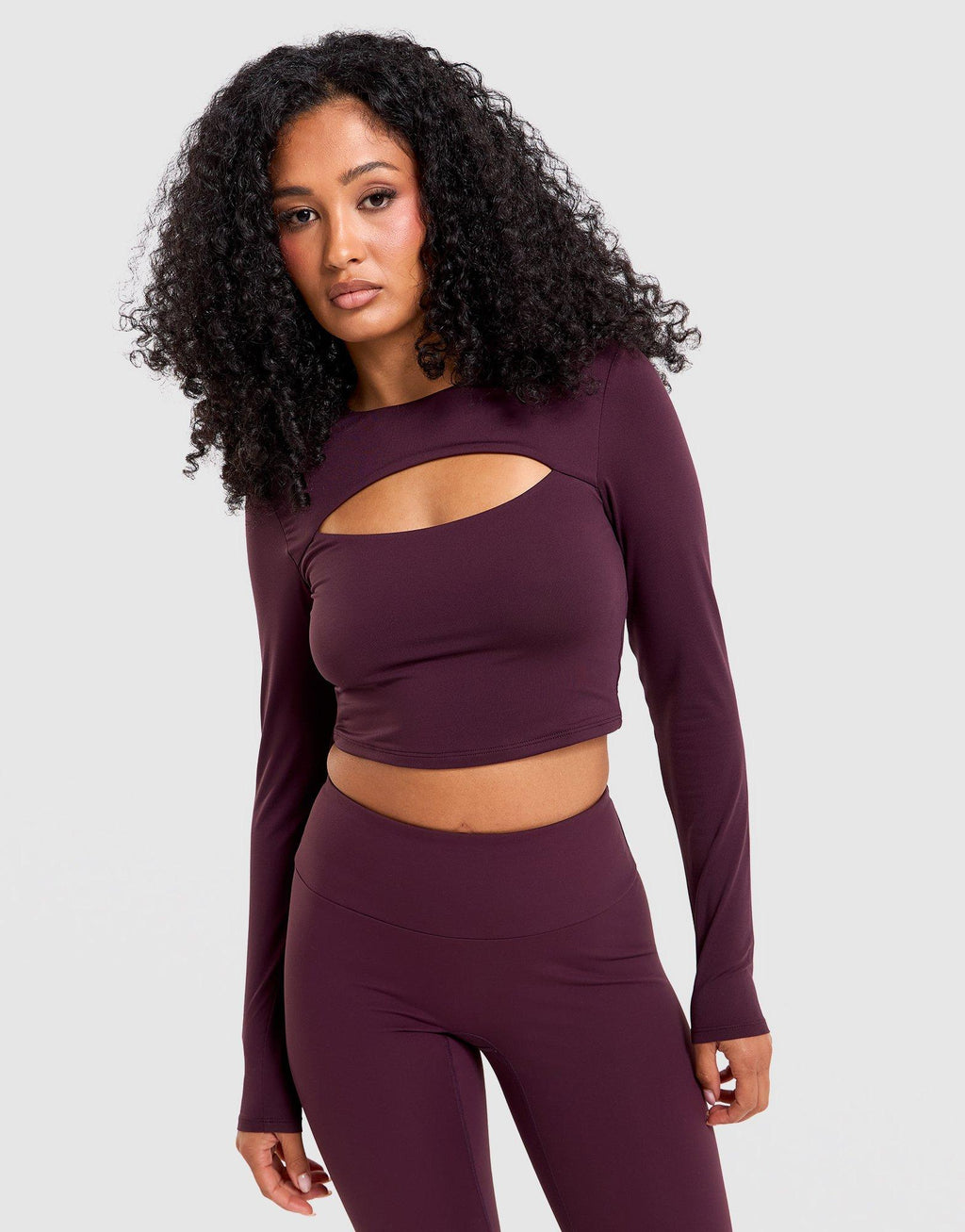 Airlite Cutout Long Sleeve Top