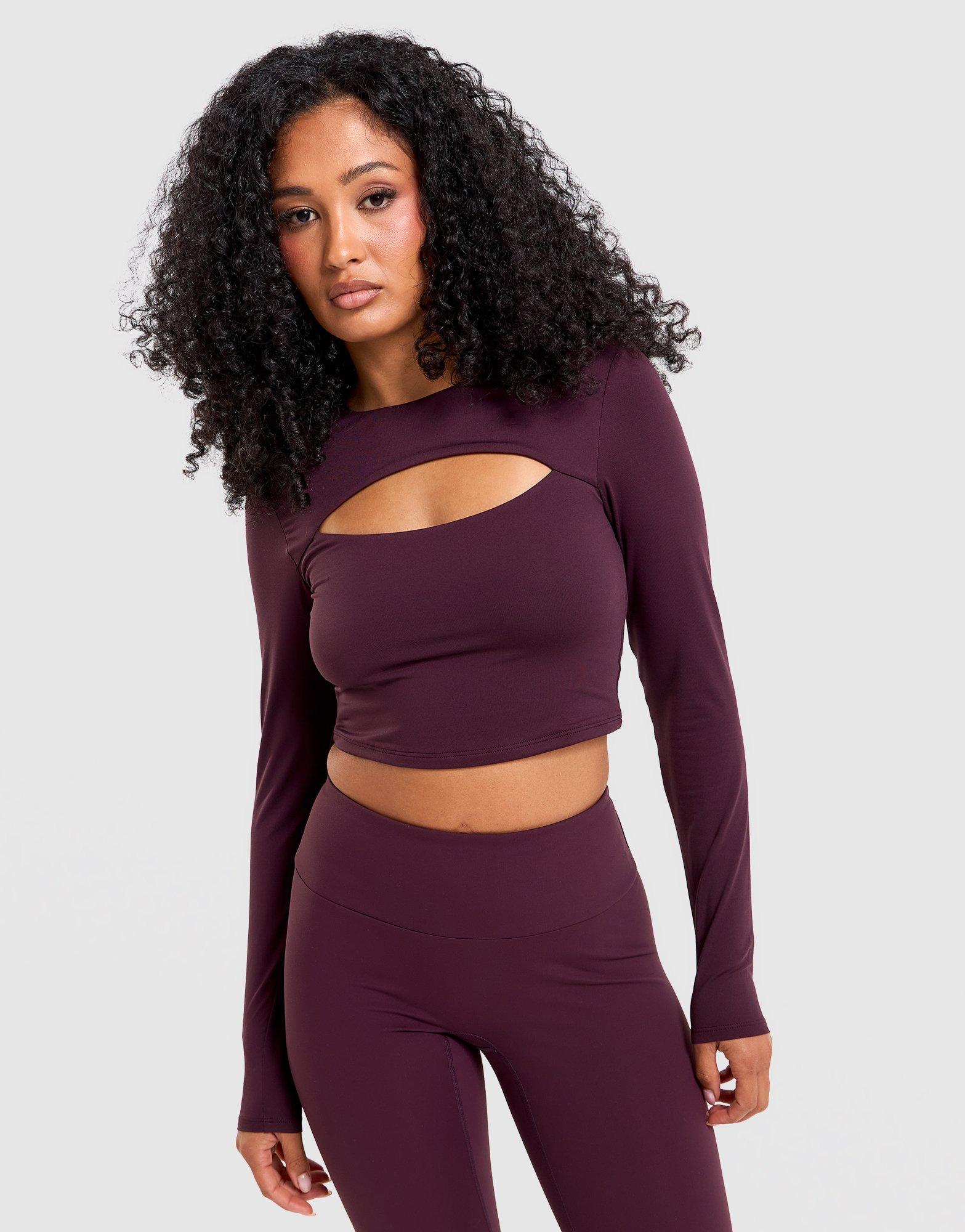 Airlite Cutout Long Sleeve Top