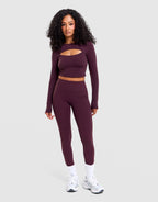 Airlite Cutout Long Sleeve Top