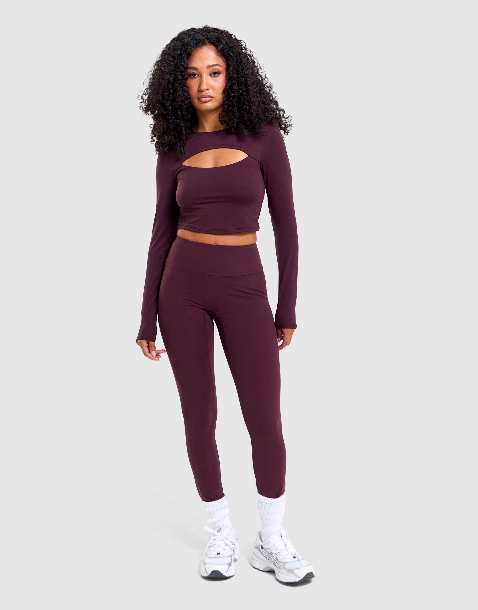 Airlite Cutout Long Sleeve Top