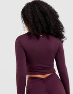 Airlite Cutout Long Sleeve Top