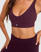PureLuxe Longline Sports Bra
