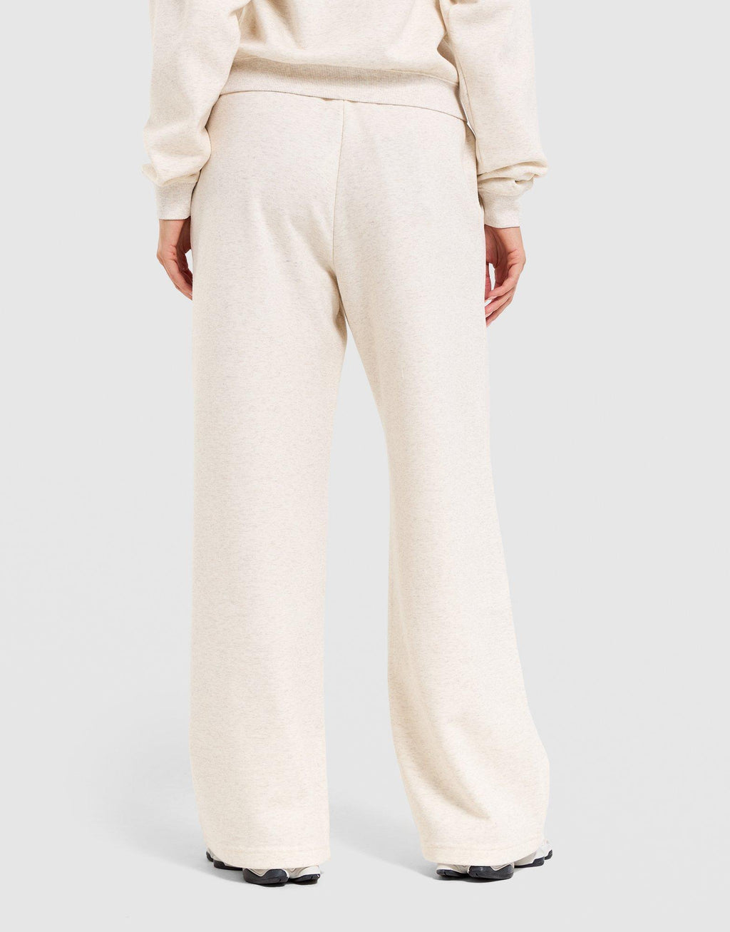 Cozy Fleece Wide-Leg Track Pants