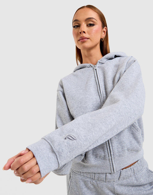 Cozy Fleece Full-Zip Hoodie
