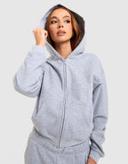 Cozy Fleece Full-Zip Hoodie